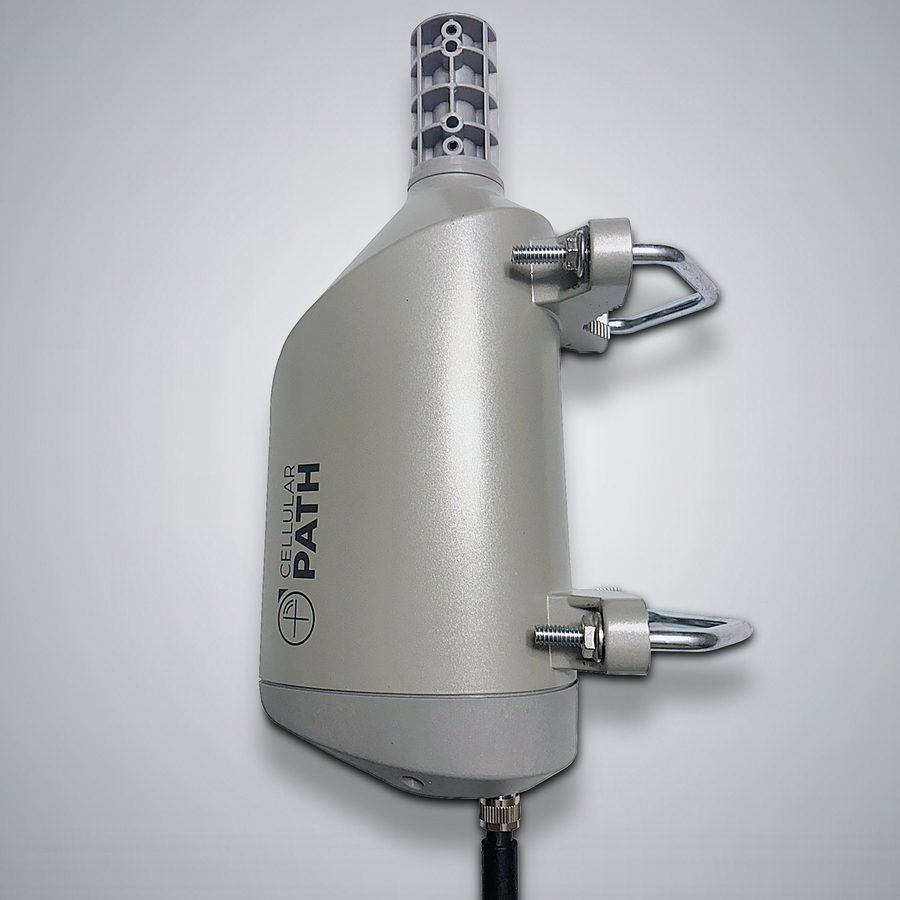 A SOCA rotator seen from the side, mounted on a pole. Photograph: Cellular Path.